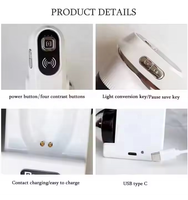 Microscope Smart 5G WiFi Dermascope sans fil Détecteur de scanner à quatre spectres Caméra de cheveux Service Oem Oem