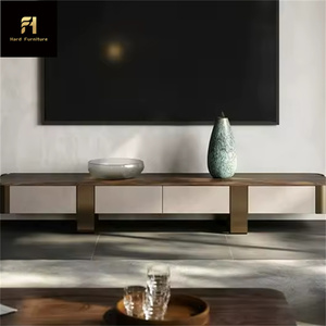 Mobile Contenitore Nordico Minimalista in Legno con 4 Cassetti per Soggiorno, Stile Lussuoso Turco e Italiano - Product Image 2