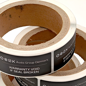 Rollos de Etiquetas Autoadhesivas de PP Brillante Holográfico, Resistentes al Agua, al Aceite y a los Rayos UV, para Etiquetas Personalizadas de Grado Alimenticio - Product Image 1