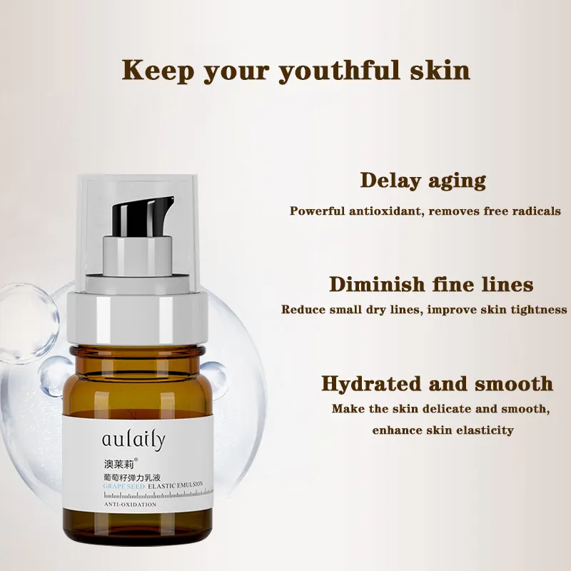 Yüksek kaliteli krem Anti Aging kırışıklık kaldırma koyu nokta güçlü ağartma beyazlatma kollajen retinol üzüm çekirdeği yüz kremi