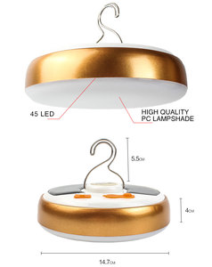 Lámpara LED para Camping UFO, Recargable por USB y Energía <span class=keywords><strong>Solar</strong></span>, Linterna para Tienda de Campaña con Adsorción Magnética, Lámpara Colgante para Senderismo y Pesca al Aire Libre - Product Image 2