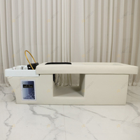 Chaise de lavage multifonctionnelle pour salon de coiffure, lit moderne thaïlandais avec massage électrique, lit de spa pour shampooing avec bain de pieds