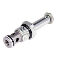 Válvula de Control de Presión HydraForce SV08-20, Unidireccional, Normalmente Abierta, Puerto de 1/4, 140Mpa, 90L/min, Estructura de Tubo para Compresión