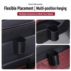 Organisateur universel pour porte de voiture, porte-gobelet multifonctionnel, boîte de rangement pour dossier de siège, porte-bouteille, accessoires intérieurs de voiture - Product Image 3