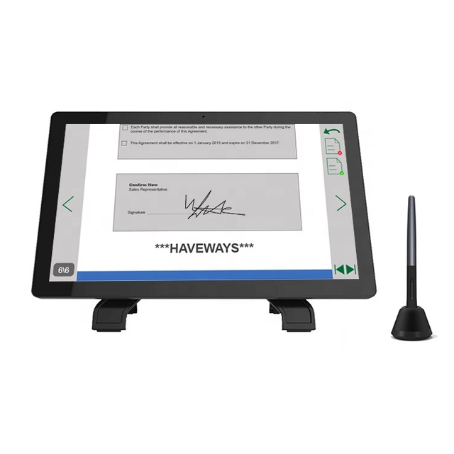 Electromagnetic and Capacitive Dual Touch 21.5 Inch All in One Touch Screen Pc