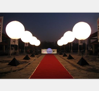 Ballon lumineux LED gonflable d'extérieur pour la décoration de scène événementielle