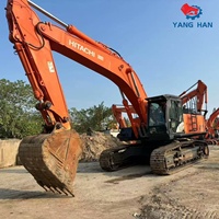 Excavatrice hydraulique d'occasion Hitachi ZX470LCH-5G 47 tonnes pour travaux de construction