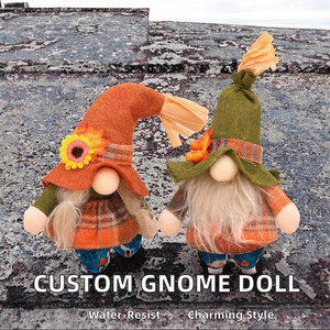 Petite poupée gnome sans visage en laine personnalisable, nouvelle collection, pour décoration intérieure de Noël, cadeau pour la maison, directement de l'usine - Product Image 2