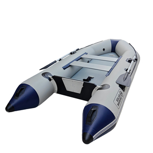 Надувная штурмовая лодка MC300-3 Solar Marine, 10 футов, на 4 человека, с прочным надувным дном, спасательный каяк, гребное каноэ с термосварным корпусом - Product Image 4