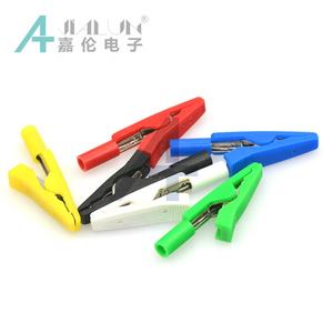 Jialun - Multímetro de segurança para teste de crocodilos, <span class=keywords><strong>mini</strong></span> braçadeira elétrica com 2mm de encaixe banana, presilhas para jacaré de jacaré - Product Image 2