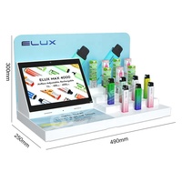 Exhibidor de Sobremesa Interactivo Inteligente Personalizado de Acrílico con Pantalla LCD e Iluminación LED para Exposiciones
