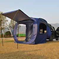 Tente de camping automatique pour hayon de voiture, installation instantanée, avec climatisation