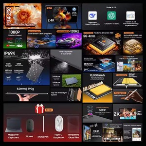 Tablet Blackview MEGA 12 5G de 12.2 Pulgadas con Pantalla 2.4K a 120Hz, Cámara de 50MP+13MP, Batería de 10000mAh, CPU Dimensity 7200, Android 16 - Product Image 3