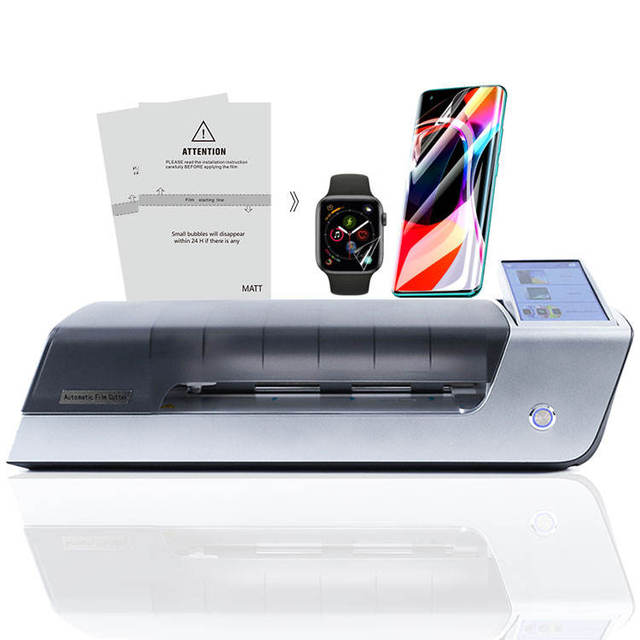 OEM Mobile Phone Automatic Hydrogel Film Tpu Screen Protector Smart Fully Automatic Cutting Machine