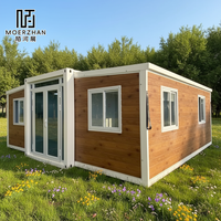 Kits de maisons préfabriquées économiques 20FT 40FT Maison conteneur extensible 1-4 chambres Résidence modulaire