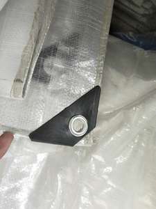 Bâche de protection transparente 150 GSM en HDPE renforcé avec film tissé et lamination LDPE, avec œillets - Product Image 5