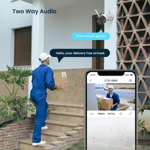 Tenda CT6 2K Wi-Fi пуля камера домашней безопасности полноцветная ночное видение 2 прожектора с двумя антеннами - Product Image 6