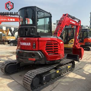 Stabile e affidabile usato giappone marca YANMAR 55 escavatore idraulico 5.5 Ton piccolo escavatore cingolato per il prezzo a buon mercato - Product Image 2