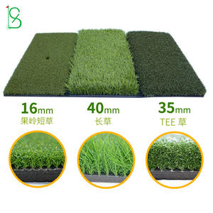 Tapis de golf Ls 40,5x63,5 cm en gazon artificiel pour entraînement extérieur avec base antidérapante écologique pour la pratique du swing - Product Image 5