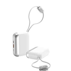 Banco de Energía Portátil de 5000mAh con Carga Rápida y Cable Integrado Doble, Personalizable con Logotipo de Fábrica - Product Image 6