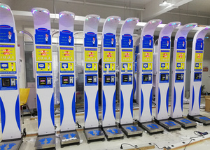 Bilancia a Monete <span class=keywords><strong>BMI</strong></span> per Uso Umano con Misurazione dell'Altezza Corporea, 1 Pezzo - Product Image 6