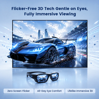 Écran d'affichage LED 3D intérieur P2.0 pour attraction immersive de parc à thème interactif Ultra HD
