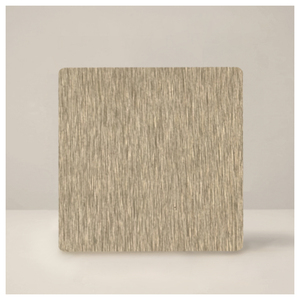 Panel Baja Tahan Karat Satin PVD Emas Matte Brushed126 untuk Desain Rak Pajangan & Konter - Product Image 2