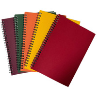 Usine en gros A5 Simple Journal à feuilles mobiles couverture en papier transfrontalier pour l'école et le travail de bureau en Stock