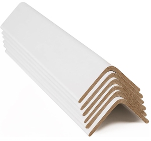 Protectores de <span class=keywords><strong>Esquinas</strong></span> de Cartón para Embalaje Personalizado, Protectores de <span class=keywords><strong>Esquinas</strong></span> Reforzados de Cartón Blanco en Forma de V para Palés, <span class=keywords><strong>Esquinas</strong></span> de Cartón para Envío - Product Image 4