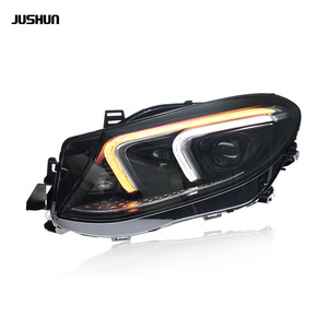 ชุดไฟหน้า Jushun GLE 15000 ลูเมนส์ LED โปรเจคเตอร์เลนส์ อัพเกรดสำหรับ Mercedes Benz W166 - Product Image 2