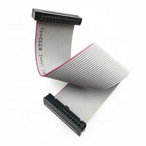 تخصيص المصنع 2*13 26pin أسود IDC أنثى مع حافة رمادي وردي مجموعة كابلات الشريط المسطحة - Product Image 4