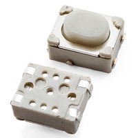 Interruptor táctil mini SMD de 4 patas de 4x3x2.45mm, pieza de repuesto para reparación de mando a distancia de coche, para reemplazo de placa de circuito impreso automotriz