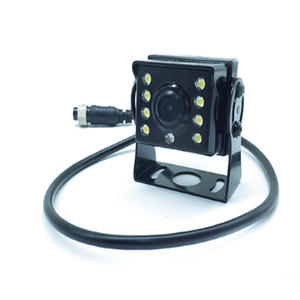 Cámara de visión nocturna a todo color de 8 luces, resistente al agua, para marcha atrás de coche, carcasa de aleación AHD para vehículos de pasajeros, minibuses, vídeo 360 - Product Image 5