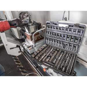 VIGOR Jeu de douilles ∙ V5461 ∙ 1/4 pouce (6.3mm) carré, creux, 3/8 pouce (10mm) carré, creux, 1/2 pouce (12.5mm) carré, creux - Product Image 2