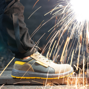 Chaussures de sécurité JIANKUN pour hommes, en daim, avec embout en acier anti-perforation et anti-écrasement, antidérapantes, pour soudeurs et laboratoires - Product Image 3