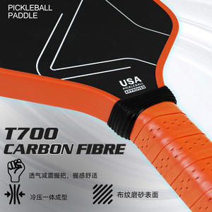 Wholesale New T700 Carbon Fiber Pickleball Racket Frosted Cloth Pattern with Honeycomb <strong>Core</strong> Outdoor Sports <strong>Training</strong> Equipment - Product Image 3