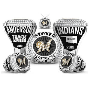 2025 personnalisé Football Basketball Sports Usssa Baseball Championship Ring - Product Image 3