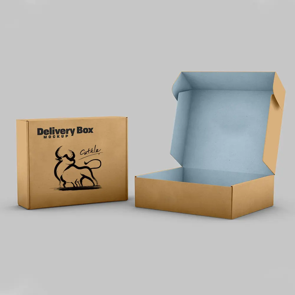 लोगो क्राफ्ट पेपर लक्जरी मैच बॉक्स पैकेजिंग बड़े उपहार प्रिंट पाउच हैंडल चुंबकीय भूरा क्राफ्ट बॉक्स के साथ माचिस का कस्टम बॉक्स