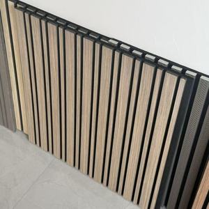 Pannelli Acustici <span class=keywords><strong>in</strong></span> PET <span class=keywords><strong>con</strong></span> <span class=keywords><strong>Doghe</strong></span> <span class=keywords><strong>in</strong></span> <span class=keywords><strong>Legno</strong></span> ad Alte Prestazioni, Parete Fonoassorbente <span class=keywords><strong>in</strong></span> Fibra di Poliestere - Product Image 3