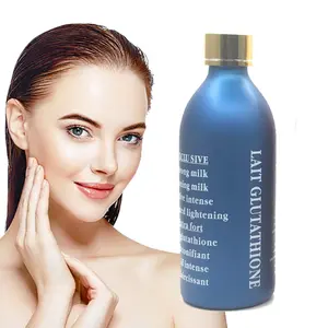 Meilleur Blue Lait Gluta 250ml OEM Organic Advanced Lighten Strong Milk Whitening Body Lotion