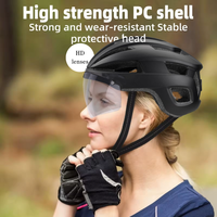 Casque de vélo le plus vendu avec lunettes magnétiques détachables certifié CPSC Logo personnalisé Coque en PC Mousse EPS Casque de vélo