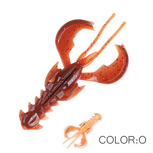 4cm/6.5cm Agile Crevette TPR Flottant Craw Doux Leurre De Pêche Homard En Plastique Souple Salé UV Attrayant <span class=keywords><strong>Sel</strong></span> Bar Truite - Product Image 5