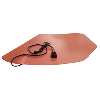 Maßgefertigtes Großmuster -RH 1431.163x931.316x1.5mm 220V Heizelement Industrie Flexible Silikon-Heizdecke
