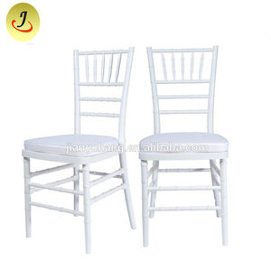 High Quality Stackable Metal White Tiffany Chiavari <b>Chair</b> - Product Image 2