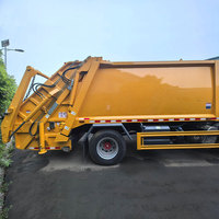 Camion Compacteur à Bras Articulé Dongfeng 4x2 19CBM, 16 Tonnes, Véhicule de Collecte des Déchets pour Parc Industriel, Vente Directe Usine