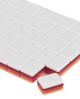 Tuiles de Mahjong Américain XL Jumbo, 160 pièces, thème Poisson Koi Patriotique, tuiles en acrylique 4 couches pour tournoi professionnel