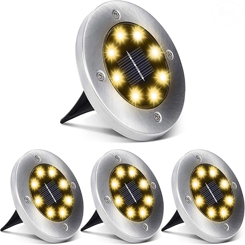 8 LED Blanc Chaud