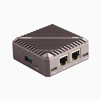 Radxa E52C RK3582 Gateway dengan port Ethernet 2.5G ganda & pembuangan panas Aloi aluminium