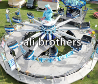 Super Jumper Trailer, manège de parc d'attractions, construction en acier métallique et fibre de verre, utilisation intérieure/extérieure, centres commerciaux, parcs de trampolines