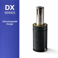 Vérin à gaz azote en acier inoxydable série DX 5000N X500-63, interchangeable industriellement avec Kaller XG, Dadco U, Hyson T3
